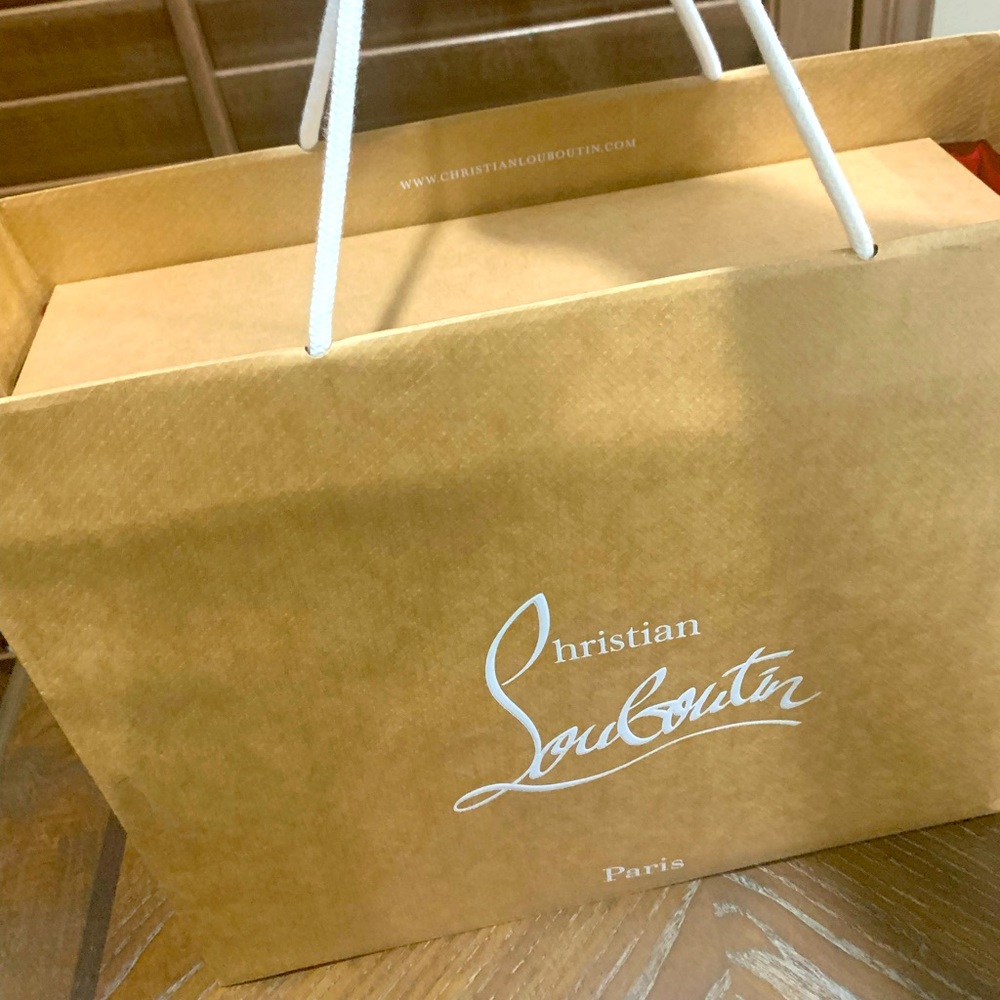 Louboutin Spikes Flat Calf